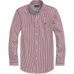 Polo Ralph Lauren S&uuml;gis/Talv 22 Logoga Tikitud Triibuline &Uuml;he n&ouml;&ouml;biga Vabaaja Pikkade varrukatega S&auml;rk Meeste s&auml;rgid 710859881-007 L gray