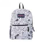JANSPORT Reisi seljakott, Vabaaja t&ouml;&ouml;le k&auml;imise kott, Vabaaja koolikott, Monster Hunter valge