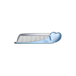 ReFa S&Uuml;DA KAMM Aira (Aqua Blue) 127&times;31mm&times;11mm () white