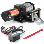 VEVOR Elektriline Vints ATV UTV 1360,8 kg Terasest Tross IP55 Veekindel Juhtmega Juhtimine