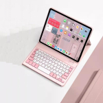 Kott koos Bluetooth-klaviatuuriga Honor Pad X9a 11,5-tollisele ELN2-W09 X9 Pro X8a 11 X9 11-tollisele V9 11,5-tollisele X8b X8 10,1 X8 Lite Honor Pad X8b 2026&Japanese roosa