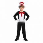 Klassikaline Kassi M&uuml;tsis Cosplay Kost&uuml;&uuml;mikomplekt, Halloweeni ja J&otilde;ulupeo Lavastusriietus, T&auml;iskasvanute Rollim&auml;ngu Maskeraadikost&uuml;&uuml;m, T Ages 4-6 black