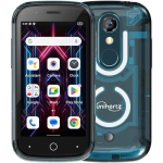 Unihertz Jelly Star nutitelefon Android 13 4G 3 tolli Maailma k&otilde;ige v&auml;iksem L&auml;bipaistev disain LED-valgus NFC OTG, Sinine Dual SIM
