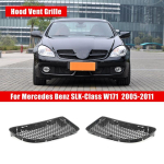 Auto esiosa kapoti &otilde;hutusrest Mercedes Benz R171 SLK280 SLK300 SLK350 2005-2011 jaoks Black Right black
