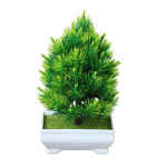 1 tk Potistatud kunstlik m&auml;nnipuu bonsai Lavaaia pulmapeo sisekujundus roheline