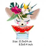 Mouse Sweet Parches T-s&auml;rkidele Soojus&uuml;lekandega triikraud kleebistele Aplikatsioon DIY plaastrid r&otilde;ivaste jaoks