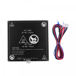 Aibecy alumiiniumist soojendusega voodi 12 V kuumavoodi 220 * 220 * 3 mm koos juhtmega soojendusega