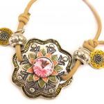 Les Tr&eacute;sors De Lily [E5844] &ndash; disainerk&auml;ev&otilde;ru  Memories of the Past  merevaigukollane roosa pruun