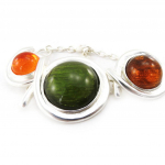 Dolce Vita [J3383] - Bracelet Cr&eacute;ateur 'Dragibus' vert orange roheline