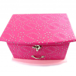 Les Tr&eacute;sors De Lily [L8855] - puidust ehtekarp  Sissi  fuschia roosa - 21x15x12 cm Heleroosa