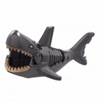 1 tk Zombie Ghost Shark Figuuri mudel Ehitusplokk M&auml;nguasjad &Uuml;hilduv tehniline kingitus lastele karbita kuld
