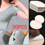30 tk kaenlaaluste kleepuv higipadi Armpit Goodbye higistamisvastane deodorant deodera 30pcs