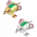 Madala r&otilde;huga universaalne diiselbensiin bensiin elektriline k&uuml;tusepump HEP-02A 12V 24V auto mootorrattale kuld
