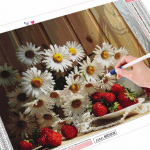 Teemantmaal T&auml;ispuur &uuml;mmargune ruudukujuline karikakra kunst Rhinestone teemanttikandid Lilles teemantmosaiik ristpistes kodukaunistus Full Round (20X30CM)