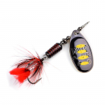 FTK 1tk Spinner Bait 7,5g 12g 17,5g Hard Spoon Bass Landid Metallist p&uuml;&uuml;gilant suleliste kolmikute konksudega haugip&uuml;&uuml;giks 12g-004