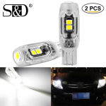 2tk T10 Led pirn 168 194 W5W LED Canbus 5SMD 2835 auto sisevalgustid WY5W kiilu parkimise numbrim&auml;rgi lamp Autod 12V valge punane kollane sinine sinine