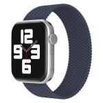 Punutud SOLO LOOP rihm Apple'i kellarihmale 45 mm 44 mm 41 mm 40 mm 38 mm 42 mm nailonist k&auml;ev&otilde;ru Correa iWatch Serie 3 4 5 SE 6 7 42/44/45MM (XS)