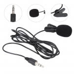 Uus klambriga klambriga Lavalier mikrofoni 3,5 mm pesa arvuti salvestamiseks