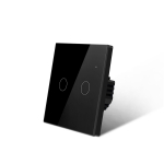 Puuteekraani andur LED-valgusl&uuml;liti 100V-250V Smart Wall puutel&uuml;liti EL-standardi kristallklaasist juhtpaneeli lambil&uuml;litid