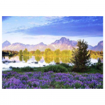 3D-teemanttikandid ristpistega &uuml;mmargune kivimaali maastik Full Round 20x25CM