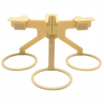 Digitaalne r&ouml;ntgenfilmi lokaator hambaanduri hoidik, laboriinstrument 3tk/komplekt kollane