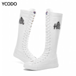 Kevad-s&uuml;gis naiste saapad, l&otilde;uend s&auml;&auml;re keskosa saapad, vabaaja k&otilde;rge &uuml;laosaga kingad, pikad saapad, n&ouml;&ouml;riga t&otilde;mblukk Mugavad lamedad saapad, suurus 34-43 43