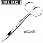 GLAMLASH 1 tk kumerad k&auml;&auml;rid roostevabast terasest kulmude juuksel&otilde;ikamine, ilu k&uuml;&uuml;nek&auml;&auml;rid n&auml;o trimmimise pintsetid