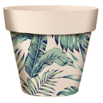 Les Tr&eacute;sors De Lily [A2153] - beež roheline 'Tropical' bambuse istutusmasin - 95x84 mm roheline