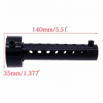 1 tk universaalne summuti mootorratta tapja summuti v&auml;ljalasketoru reguleeritav DB m&uuml;ra eemaldaja must 60 mm 48 mm 45 mm 42 mm 35 mm 140X35mm