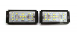 BMW E65 E66 lampki tablicy rejestracyjnej LED 2x650lm, zestaw 2szt