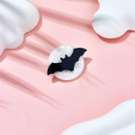 Blucome Nahkhiireprossid Naiste stiilne akr&uuml;&uuml;lmaterjal Loom Armas m&auml;rk S&uuml;nnip&auml;evapeokingitused Pins Aksessuaarid Ehted valge