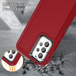 Anti-Shock Mugav armor &uuml;mbris Samsung Galaxy A54 A14 A04s A53 A13 S23 Ultra S22 Plus telefonikoti kaitsev p&otilde;hi for Galaxy S23 lilla