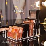 1 tk lauv&auml;rvipaleti meigikorder, akr&uuml;&uuml;list meigikosmeetikahoidik, vitriin, vannitoalauale m&otilde;eldud tualettlaud S