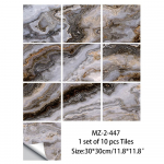 10 tk marmorist plaatide kleebis isekleepuv veekindel seinakleebis, eemaldatav tapeet 30x30cmx10pcs