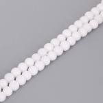 4-12mm/32-93tk naturaalsest portselanist valgest kivist helmed isetegemiseks ehete valmistamiseks 4mm 93pcs valge