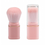 Kaasaskantav Retractable Cosmetics meigipintsel Mini Blush jumestuspuuder must