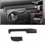 ABS-i s&uuml;sinikkiust tekstuuriga autode kujundamiskeskuse juhtpaneeli armatuurlaua kaasreisija paneeli ribad katte trimmimine VW Golf 6 MK6 GTI jaoks A