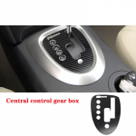 Car Styling Accessories carbon fiber central control decorative sticer Door Handle  protective film For Nissan Qashqai Style D