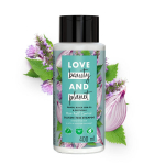 Love Beauty and Planet Sibul, Nigella seeme ja Pat&scaron;uli Sulfaadivaba &Scaron;ampoon - 400ml