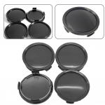 Rattad keskkork 4tk 4x 75mm l&auml;bim&otilde;&otilde;t ABS plastik