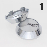 4tk 65mm JDM advan v&otilde;idus&otilde;iduratta rummu katted ssr keskratta kate xxr v&otilde;idus&otilde;iduauto ratta velje kate 60mm klambriga modifitseeritud rattad 1