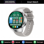 SACOSDING Watch 4 Pro meeste spordinutikell GT4PRO 1,53-tolline AMOLED-ekraan HD t&auml;isekraaniga puutetundlik Bluetooth-k&otilde;ne GPS-kell naistele HUA WEI jaoks h&otilde;be