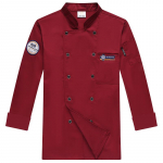 Hingav Chef Uniform Solid Color Plus Size Pure L must