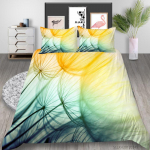 3D v&otilde;ililleprinditud voodipesu &uuml;he kaheinimesevoodi t&auml;issuuruses taimemustriga padjap&uuml;&uuml;r ja tekikate 2 v&otilde;i 3 mugav kodukaunistus UK Single 135x200cm