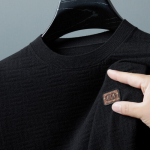 S&uuml;gisel ja talvel uus meeste &uuml;mara kaelusega kampsun &otilde;huke sviiter meeste pikkade varrukatega vabaaja meeste alumine s&auml;rk top 165 must