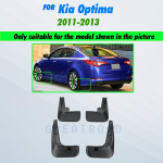 4tk auto porilapid Kia Optima K5 2011 2012 2013 sx jaoks eesmised tagumised poritiibad Pritsmekaitsed Auto porilapid 2011-2013 blue