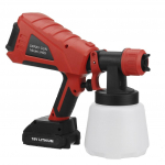 Vahelduvvoolu 220 V 1000 ml elektrilised juhtmeta pihustusp&uuml;stolid 600 W 18 V suure v&otilde;imsusega kodune elektriline v&auml;rvipihusti 3 otsikuga, lihtne pihustada, ideaalne algajale machine