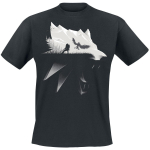 Wolf Silhouette A Witcheri T-s&auml;rk S