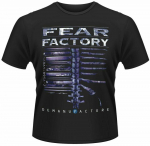 Fear Factory Demanufacture Black Rock Metal Tee Unisex T-s&auml;rgid S