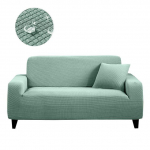 Veekindel žakaarmustriline diivanikate 1 /2 /3 /4 kohaline diivanikate elutuppa Elastne &uuml;hev&auml;rviline L-kujuline nurgam&ouml;&ouml;bli kaitsja 1-Seater 70-110cm